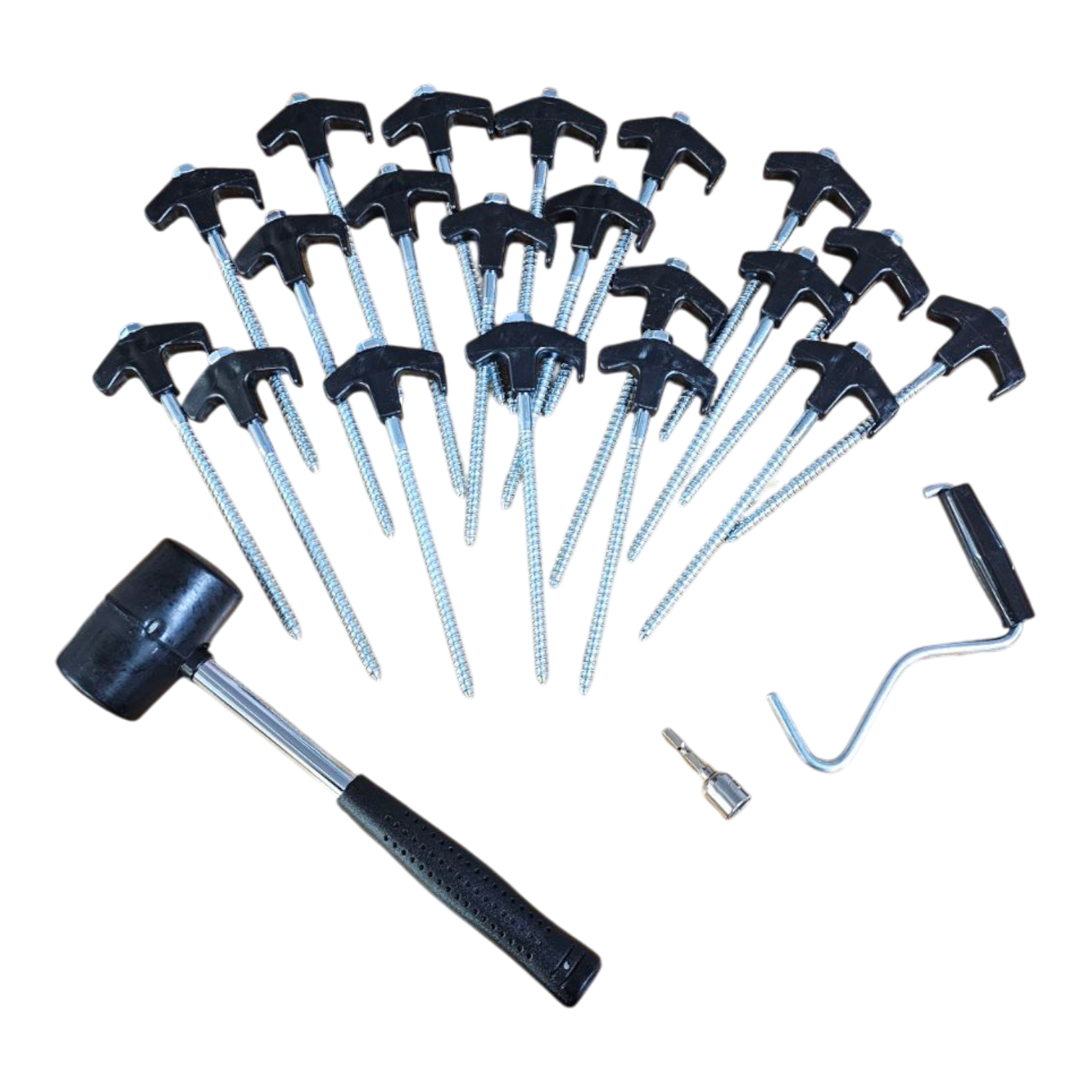 Blue Diamond Screw Tent Peg Pro - Kit