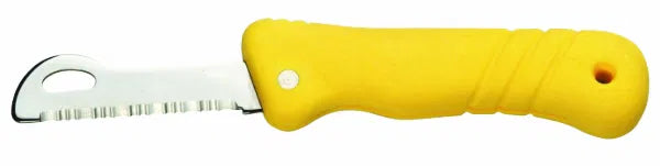 Rescue Knife Floating (not locking) - Yellow