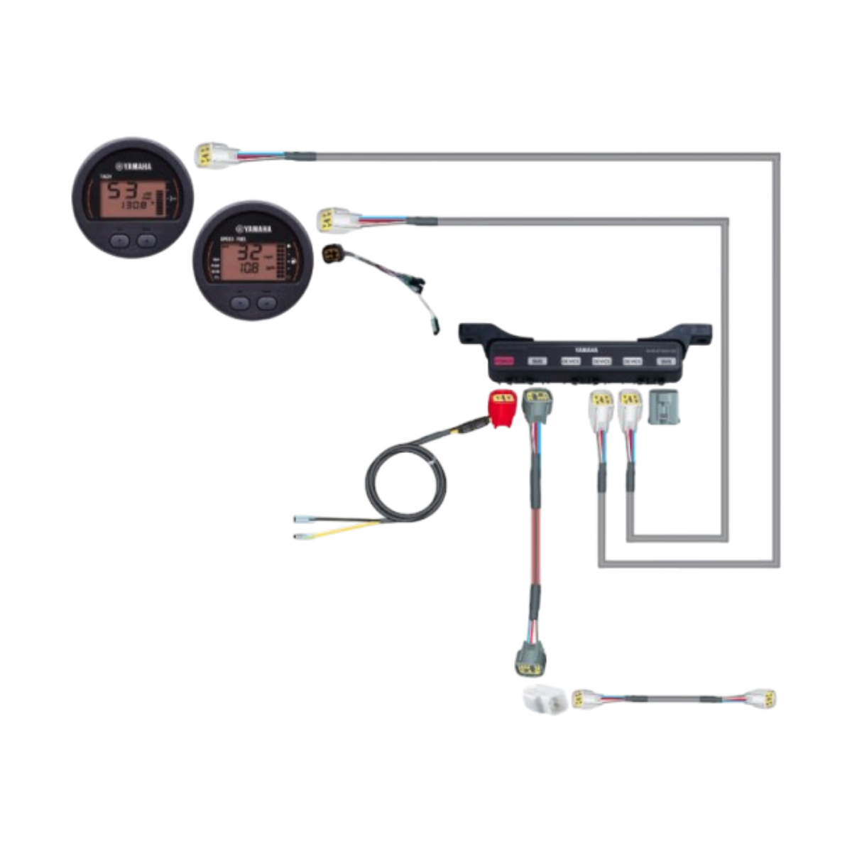 Yamaha Speed/Fuel Gauge Kit - 6Y8