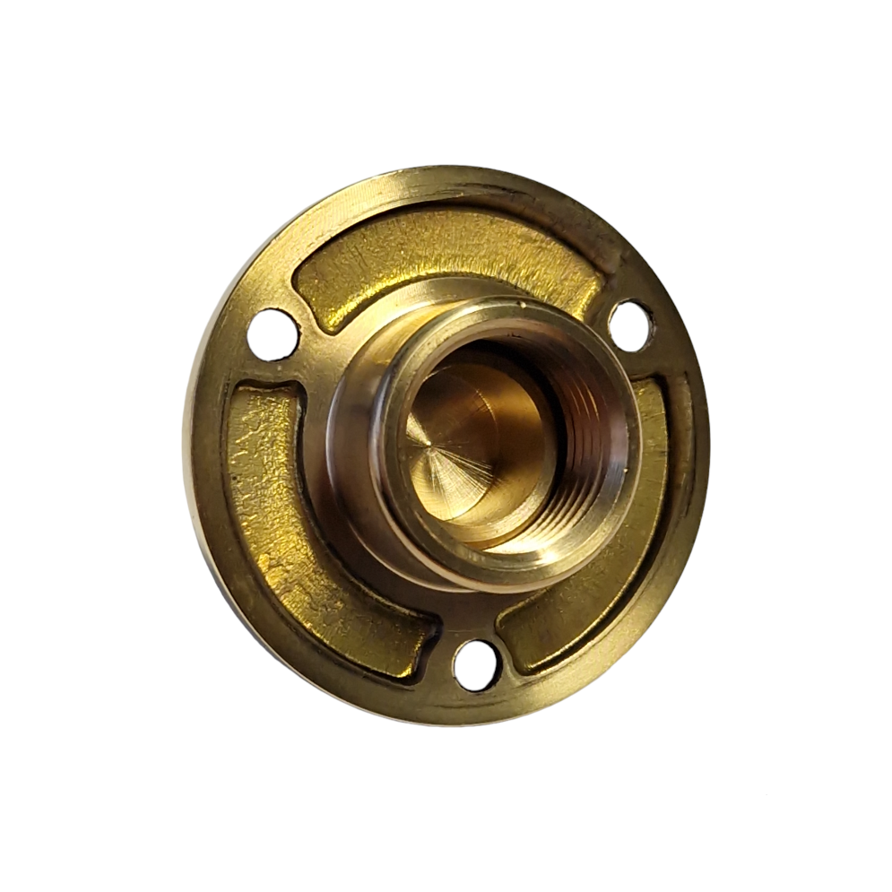 Boat Drain Bung and Socket - Brass