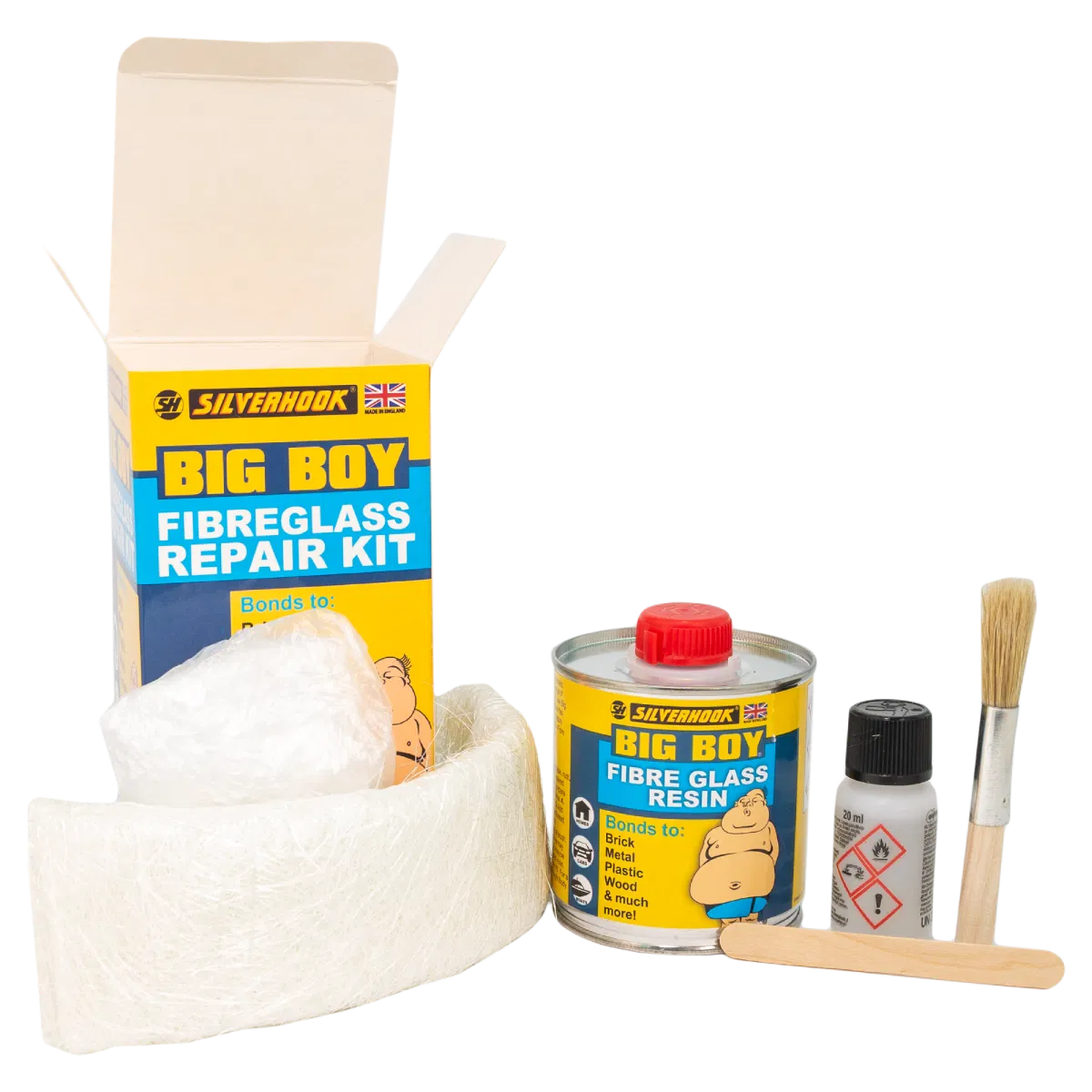 Glass Fibre Repair Kit – Complete GRP Repair Solution for Marine & Automotive