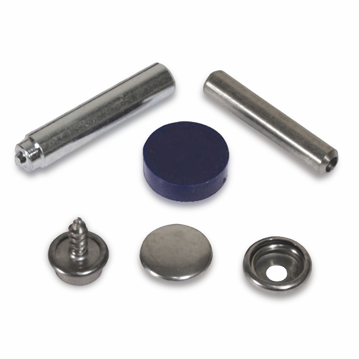 AG Press Stud Kit Stainless Steel - 16mm x 10 Sets