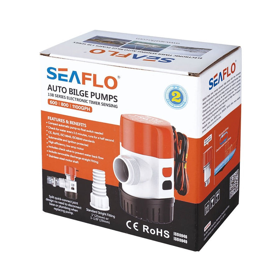 Seaflo Automatic Bilge Pump (13B) - 12v 1100Gph
