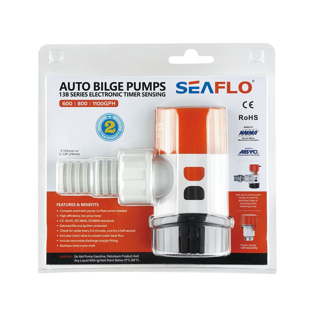 Seaflo Automatic Bilge Pump (13B) - 12v 1100Gph
