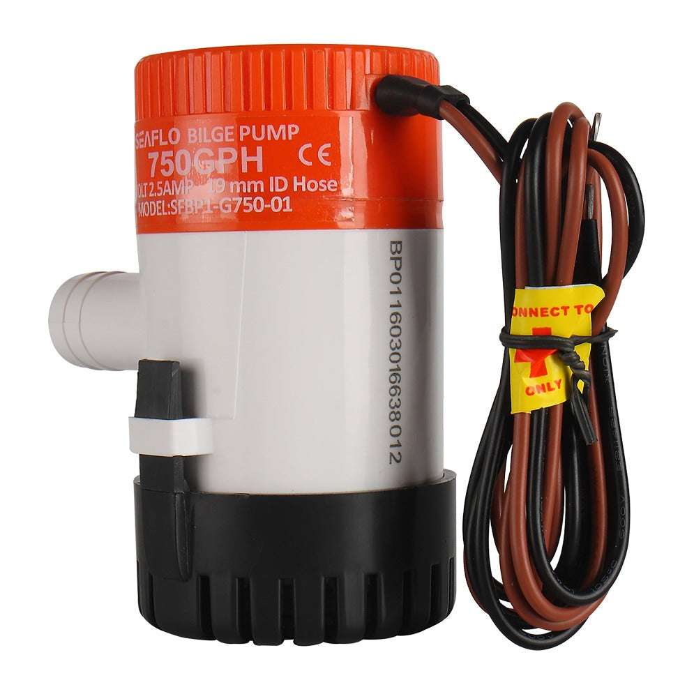 Seaflo Manual Bilge Pump - 12v 750Gph