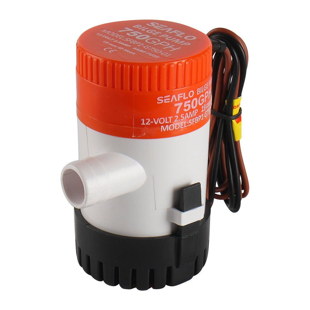 Seaflo Manual Bilge Pump - 12v 750Gph