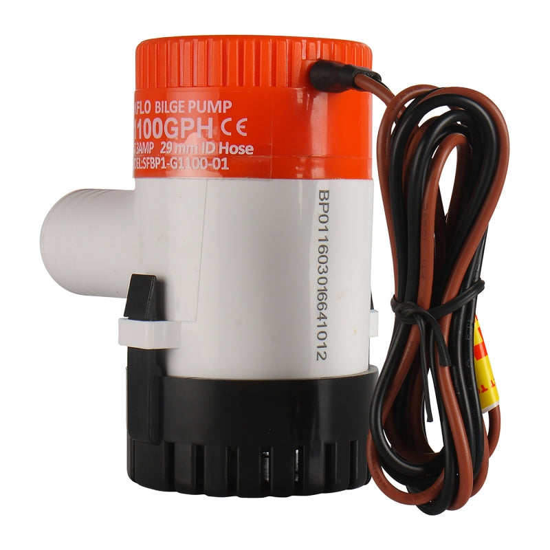 Seaflo Manual Bilge Pump and Float - 12v 1100Gph