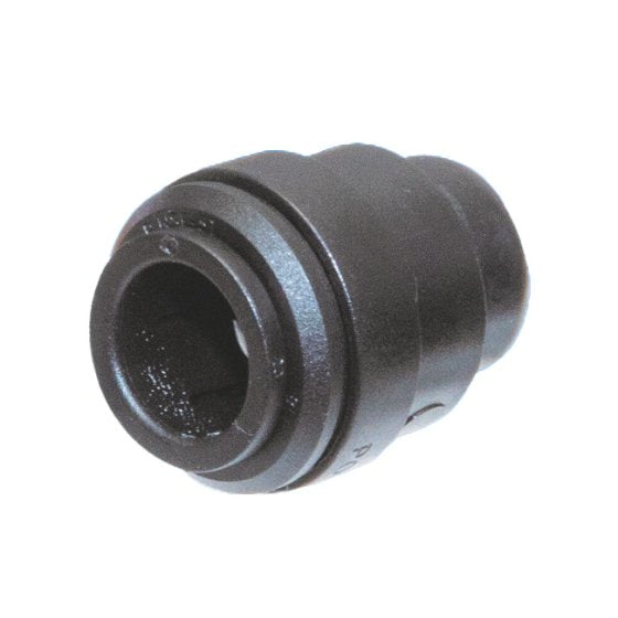 Push Fit 12mm Black End Stop