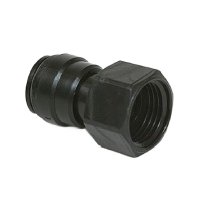 Straight Adaptor to 12mm Push Fit Female 3/8"