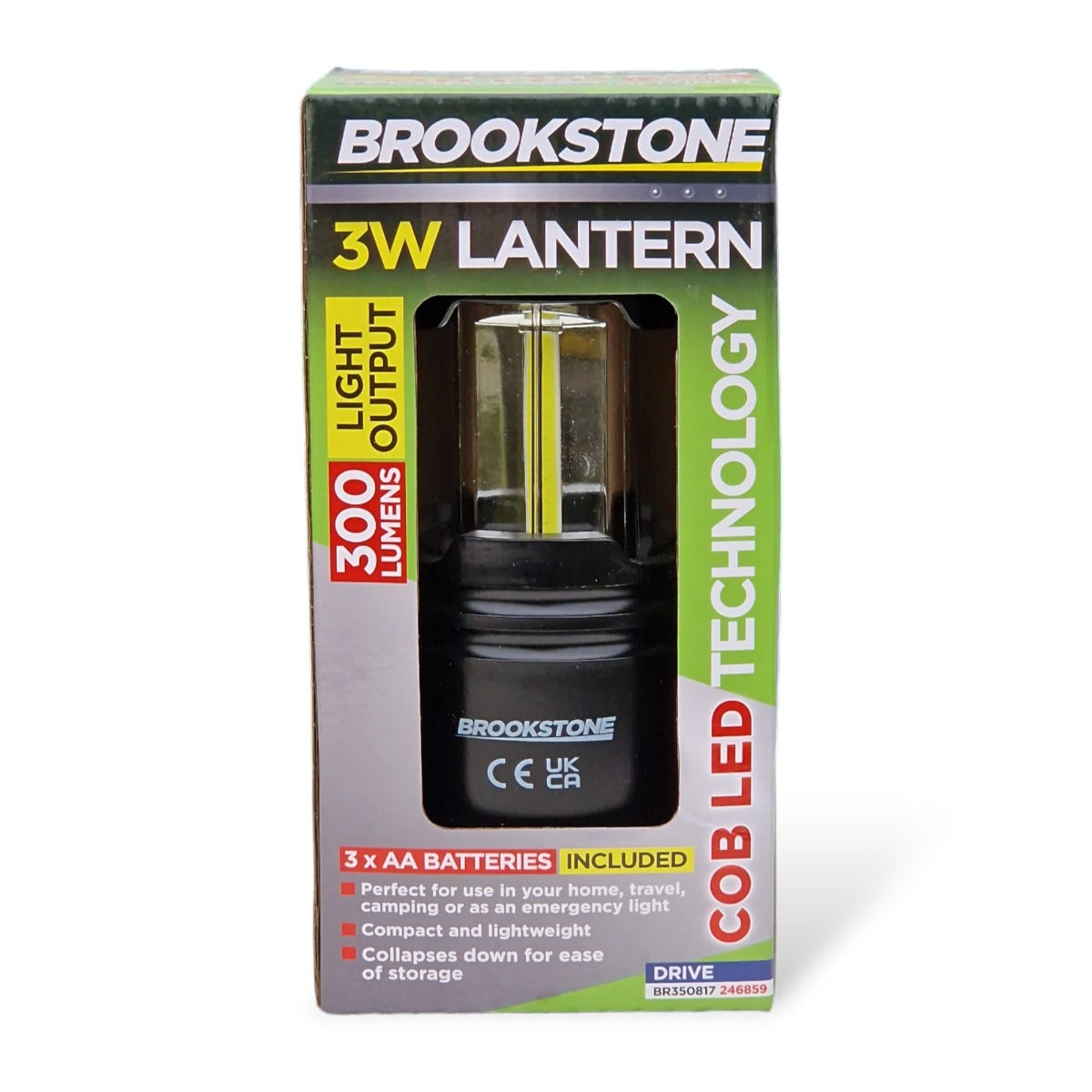 Brookstone 3W Lantern - COB LED