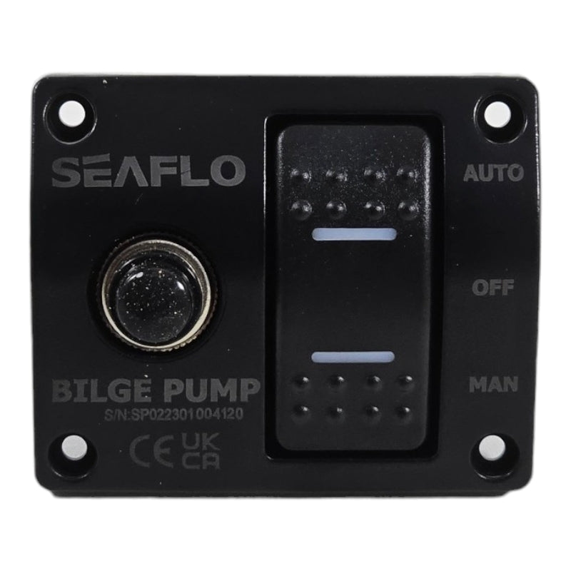 Seaflo 1-Gang Switch Panel