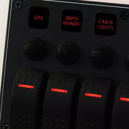 YIS Aluminium IP66 Switch Panel - SP3274P