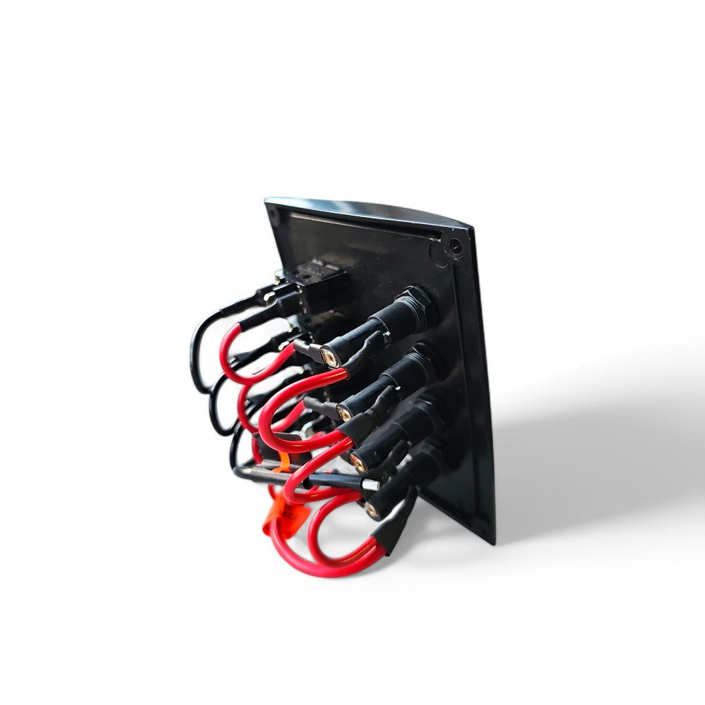 Talamex Switch Panel 4-Fuses Black 14577004