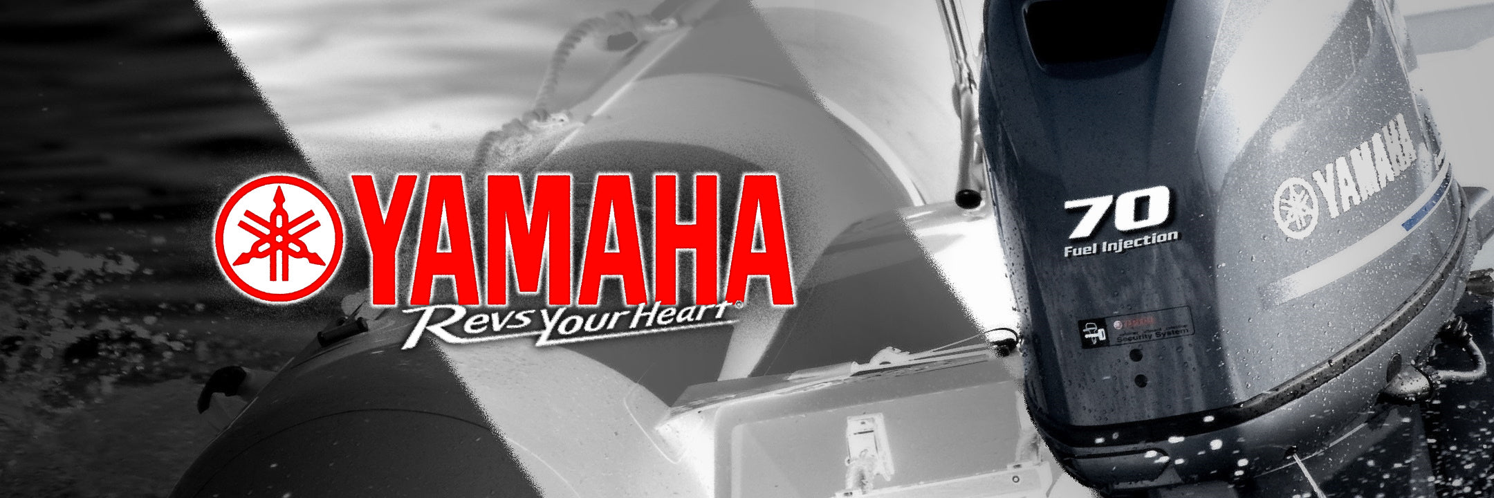 Showcasing Yamaha 70hp outboard