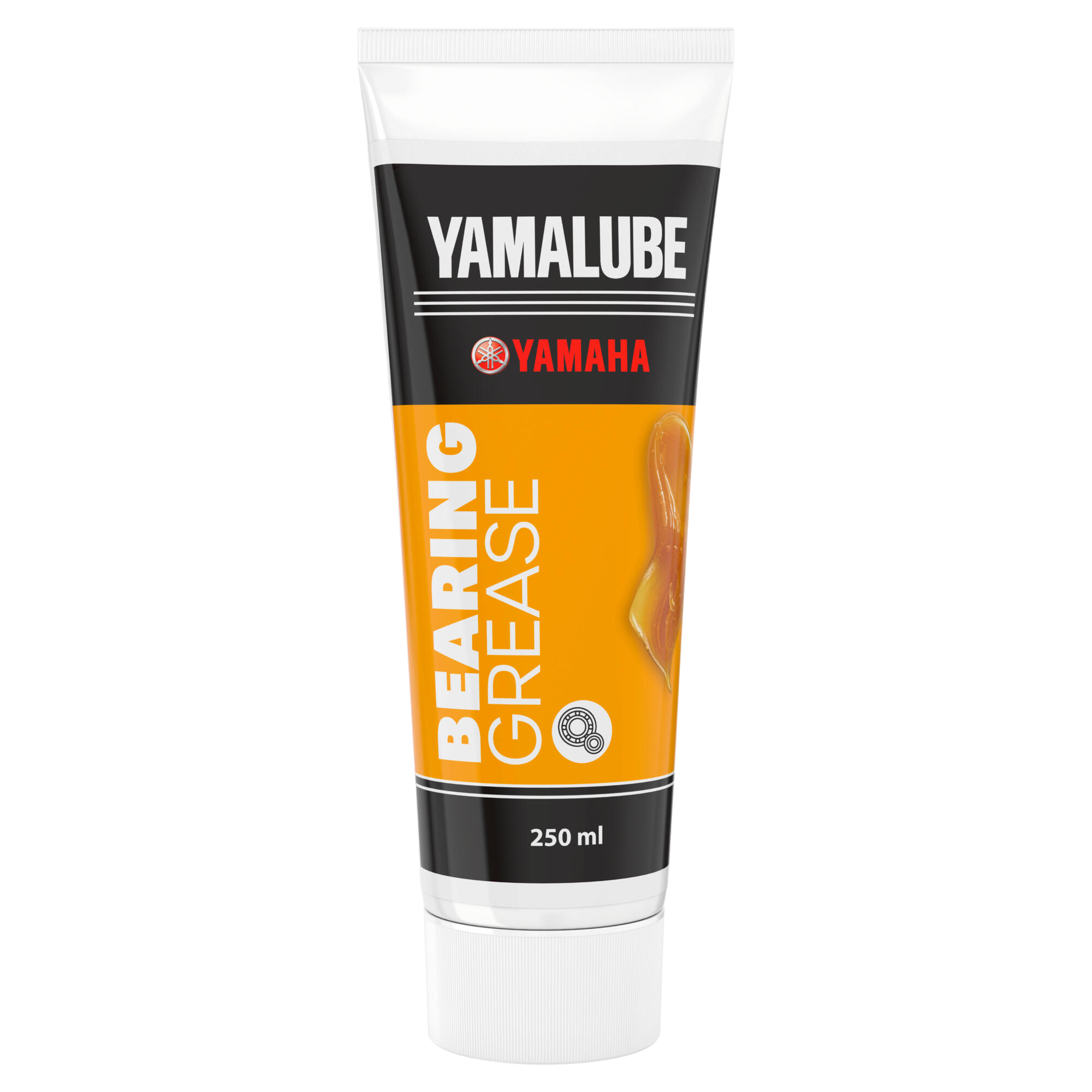 Yamalube Yamaha bearing grease tube on a white background