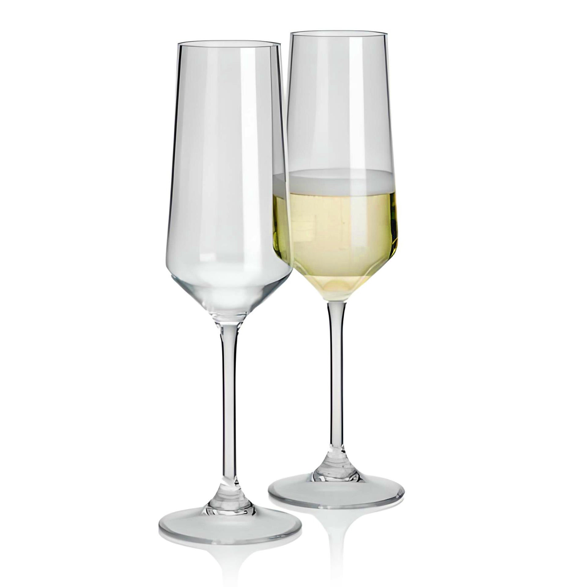 Savoy Champagne Flutes - Pack Of 2 (290ml)