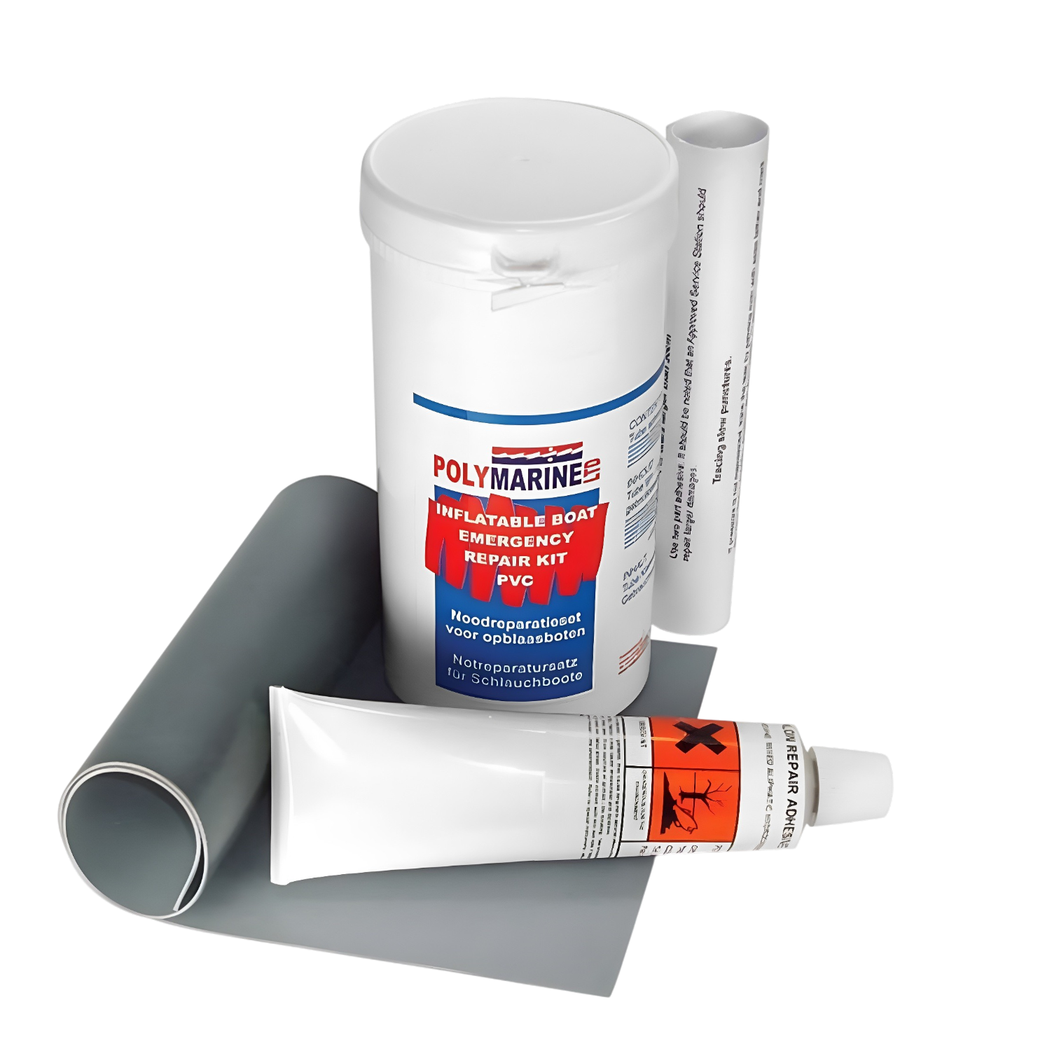 Polymarine Emergency PVC Repair Kit - Grey