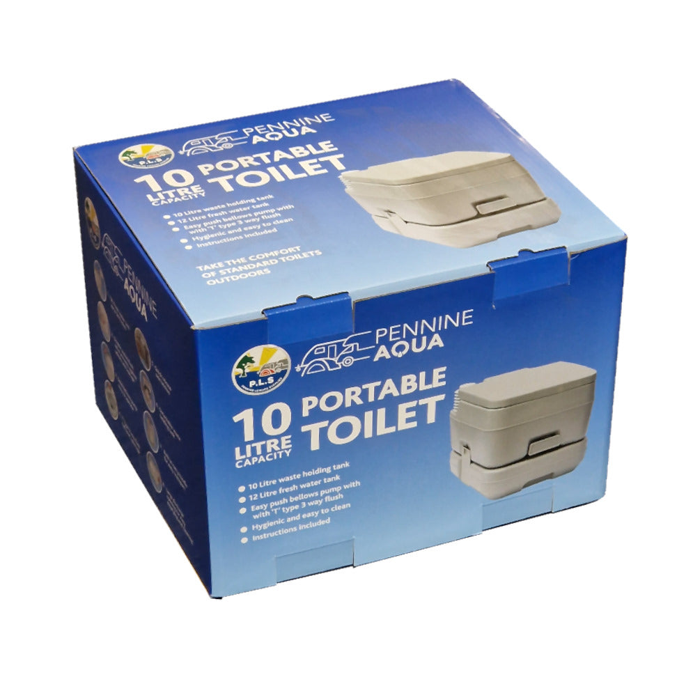P.L.S Portable Toilet - 10 Litres