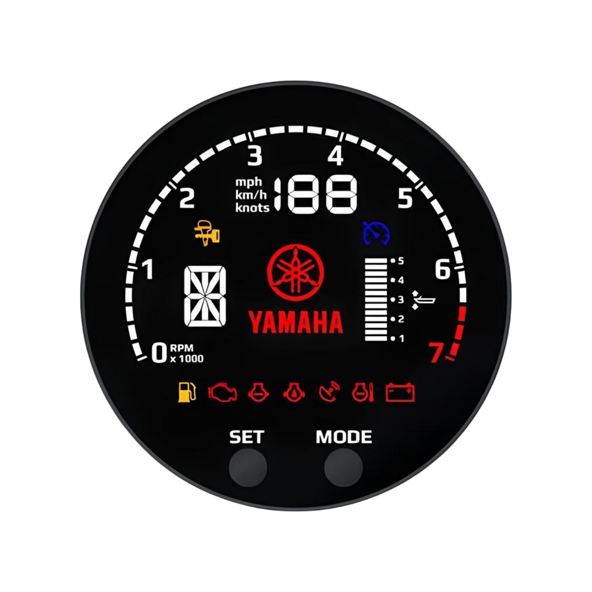 Yamaha Digital Tachometer - 6VM