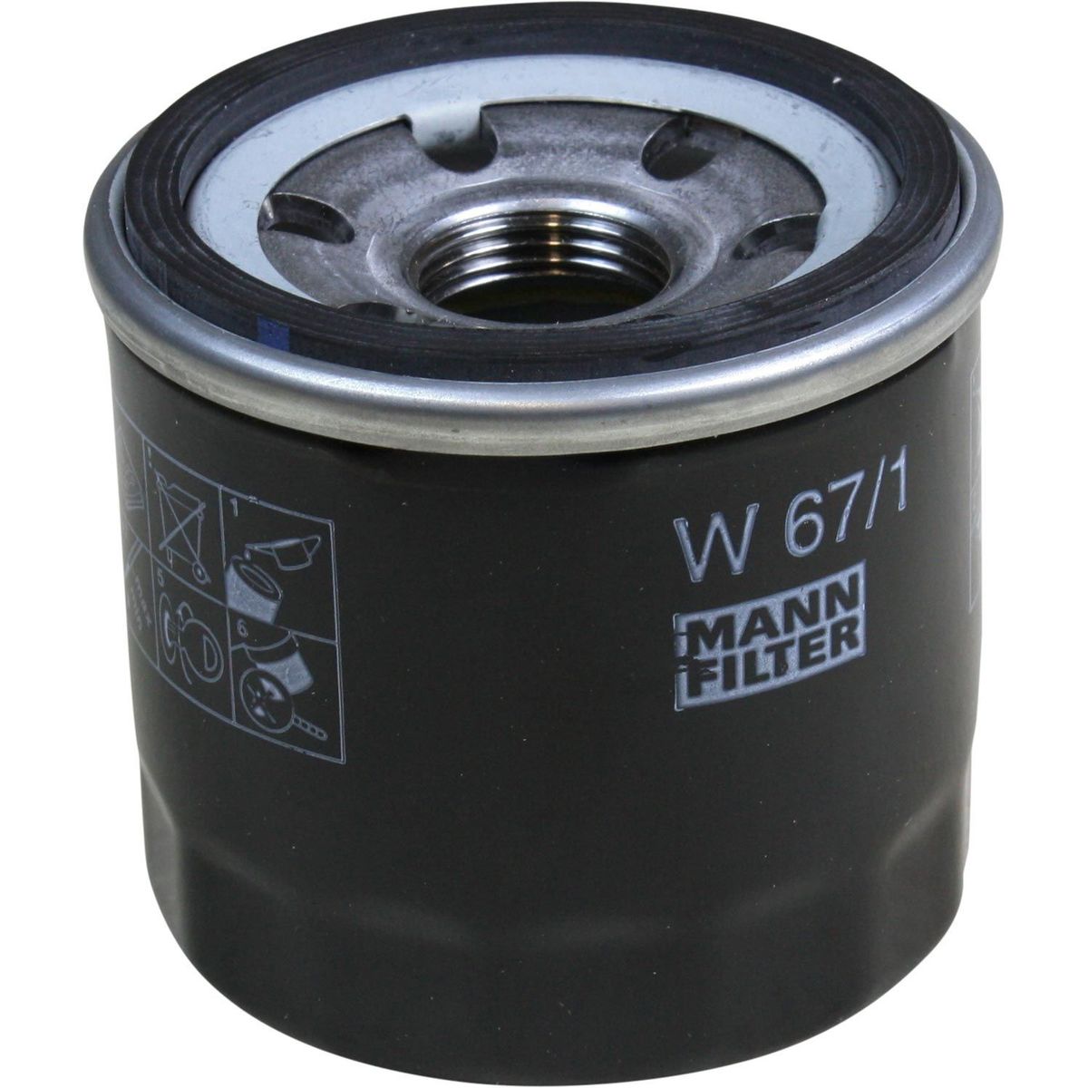 Mann W 67/1 Spin On Oil Filter for Yanmar