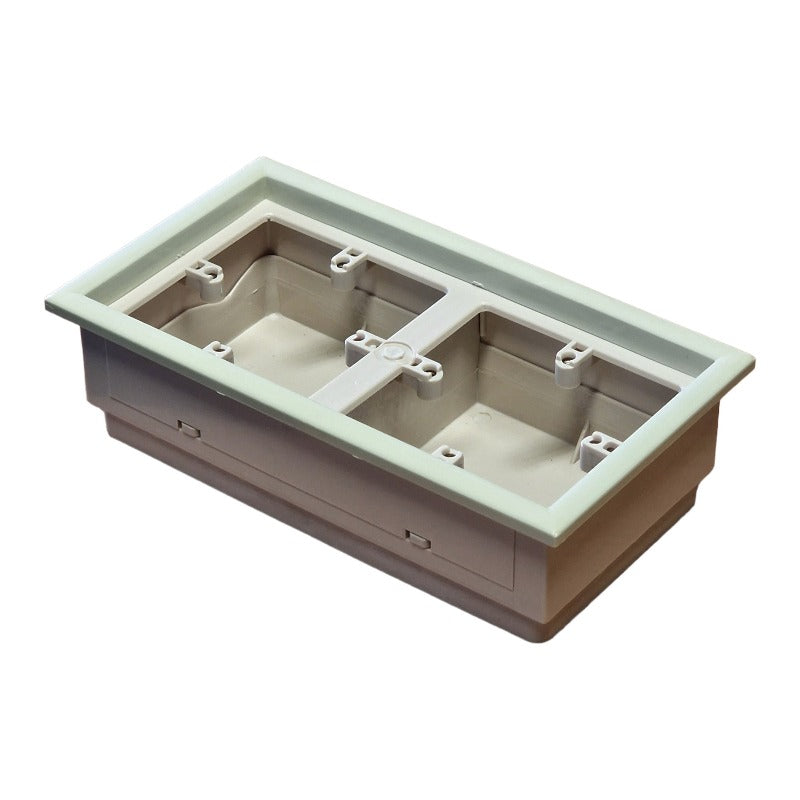 Two Gang Recessed Surface Mounting Boxes
