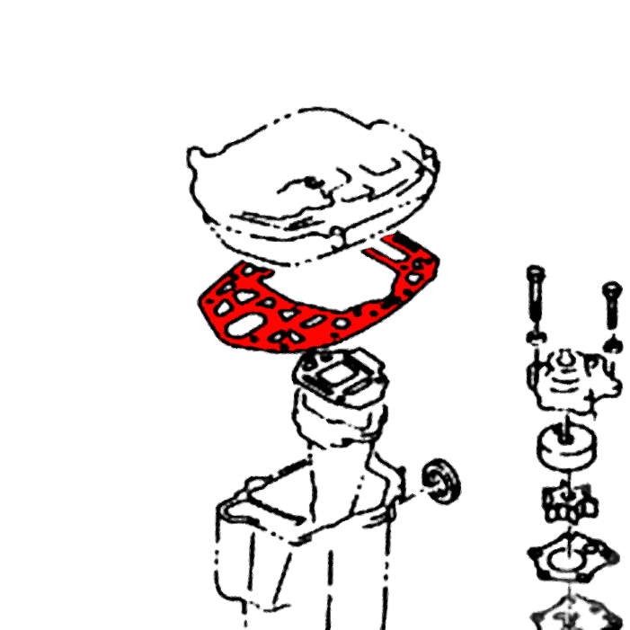 Yamaha Upper Casing Gasket - 6H4-45114-A1