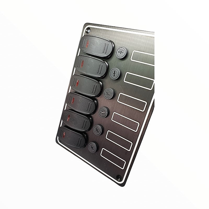 Marine Switch Panel 6 Gang