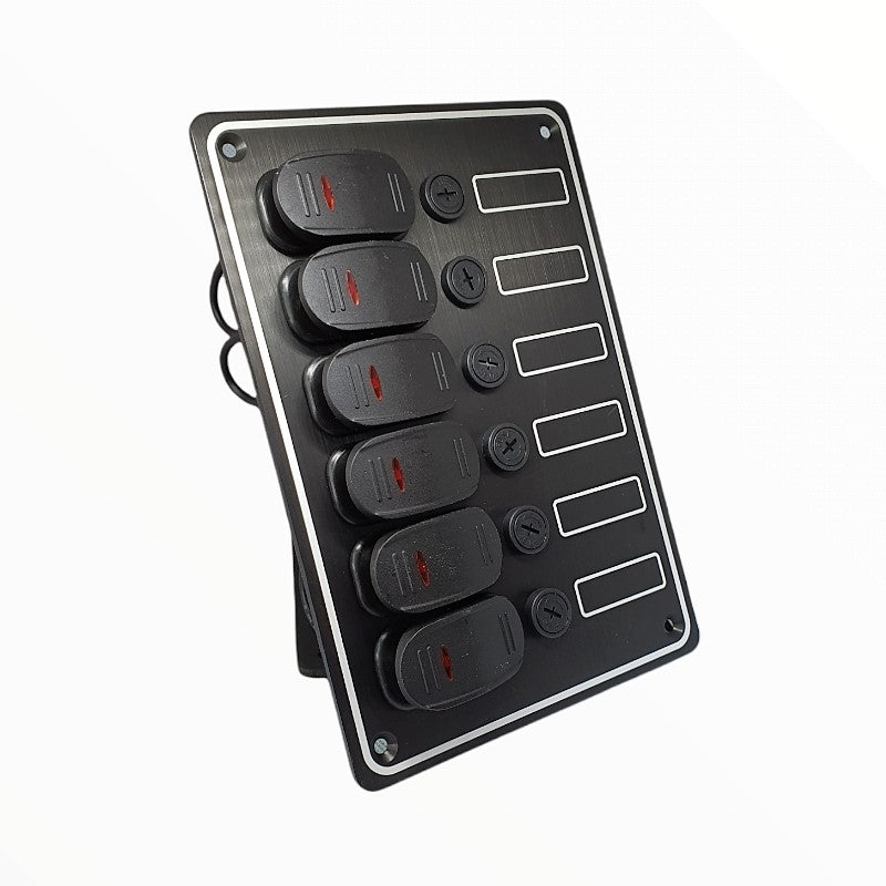 Marine Switch Panel 6 Gang