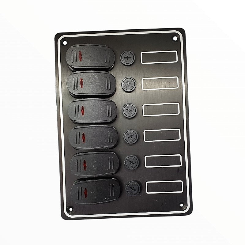 Marine Switch Panel 6 Gang