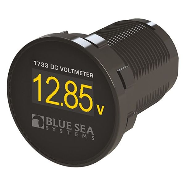 Mini Olde DC Voltmeter Blue Sea