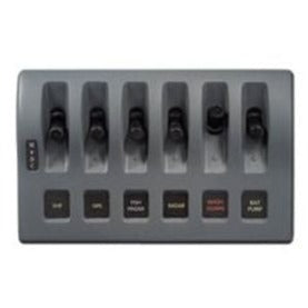 6-Pos IP67 Waterproof V/H Panel Grey