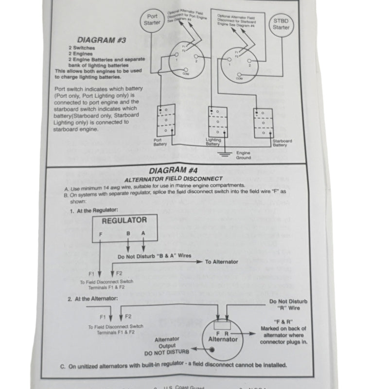Boat Isolator Switch 8510DP