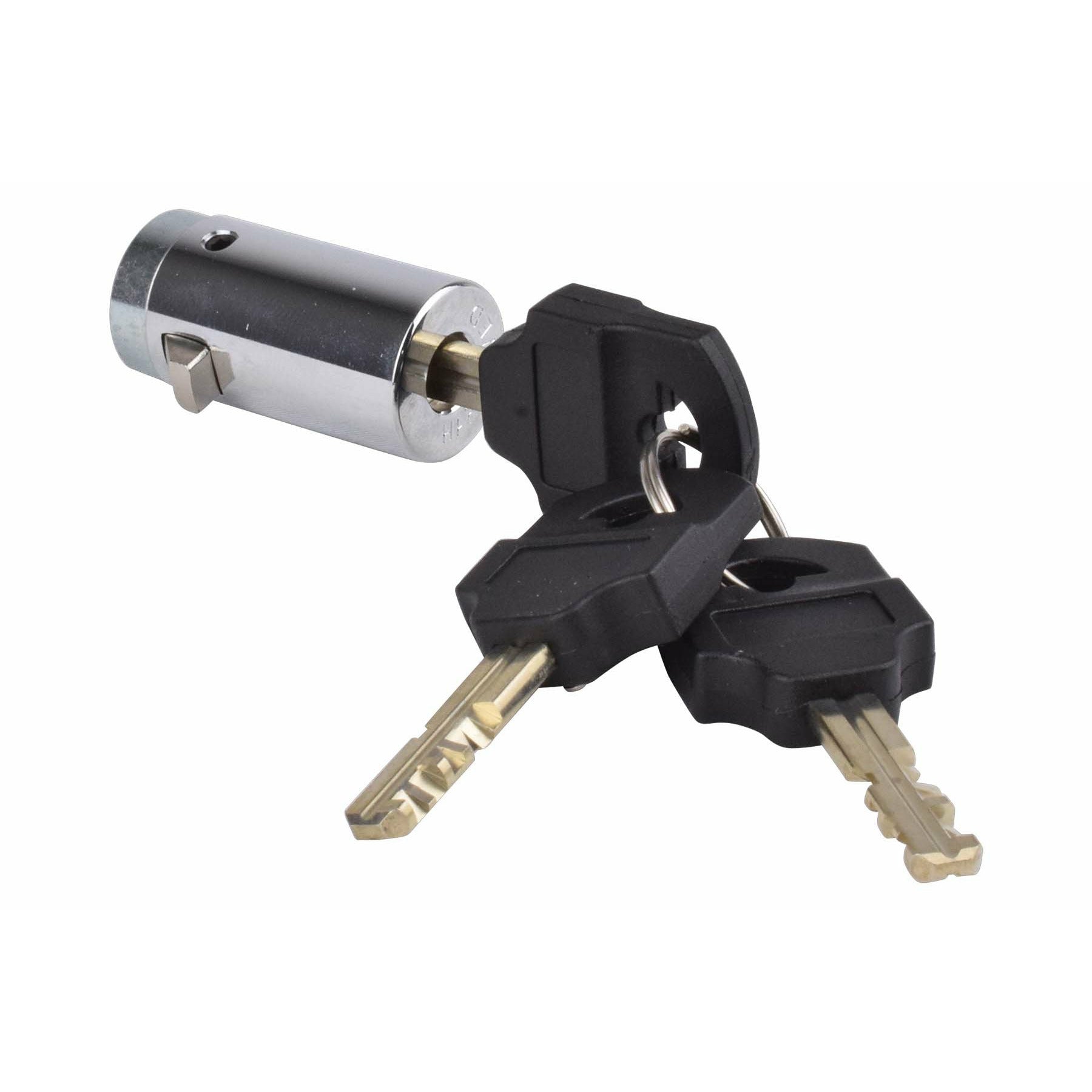 Replacement Round Barrel Lock for SAS Supaduo Silver, Winterhoff Hitchlock & Eye Locks