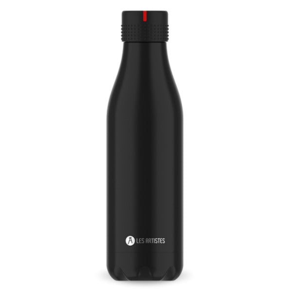Les Artistes Black Insulated Bottle - 500ml