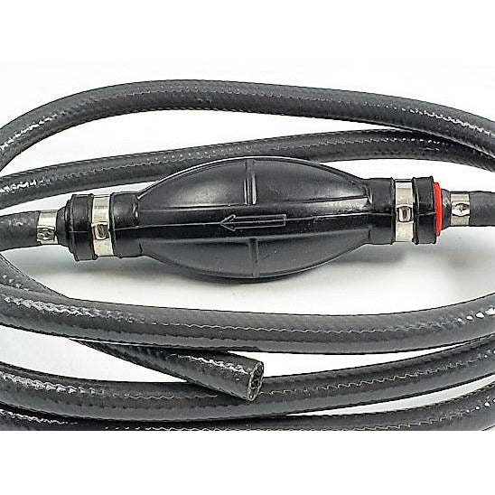 Trem 2m Outboard Fuel Line with Primer Bulb - Universal fit for Outboards