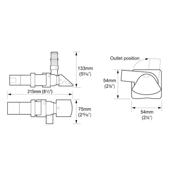 Bilge Pump 1100GPH 12V, Whale