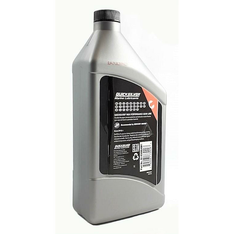 Quicksilver High Performance Gear Oil - 1 Litre