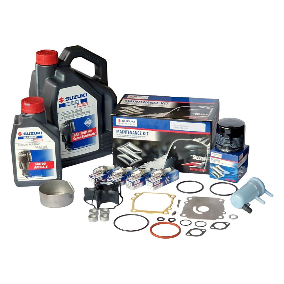 Ultimate Suzuki DF140 Outboard Maintenance Kit with Oils (2010 - 2012)