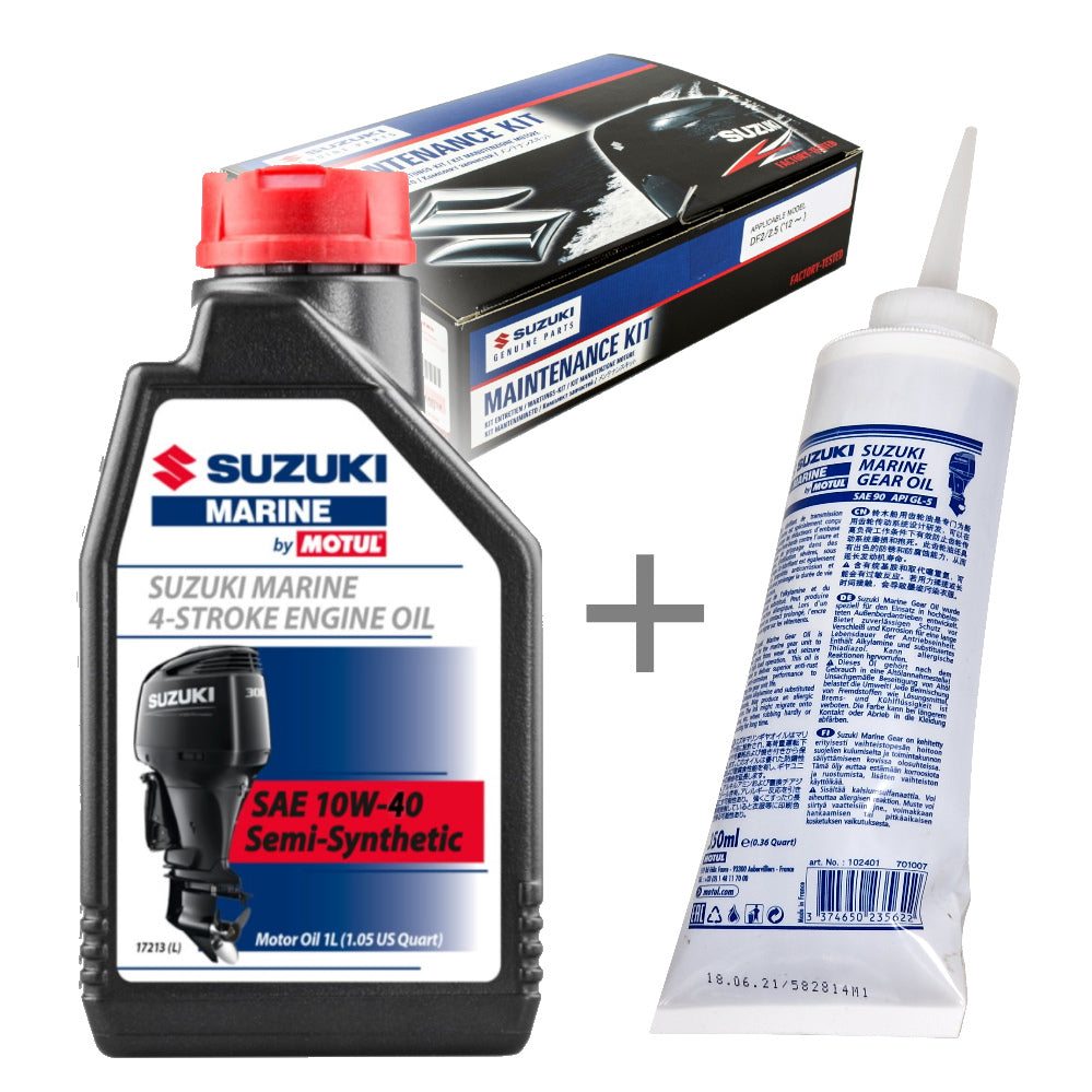 Suzuki Outboard Service Kit for DF2.5hp Engines (12~ )