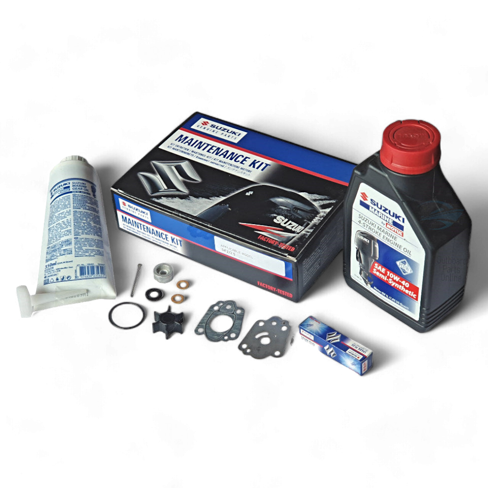 Ultimate Suzuki DF2.5 Outboard Maintenance Kit with Oils (2011 ~)