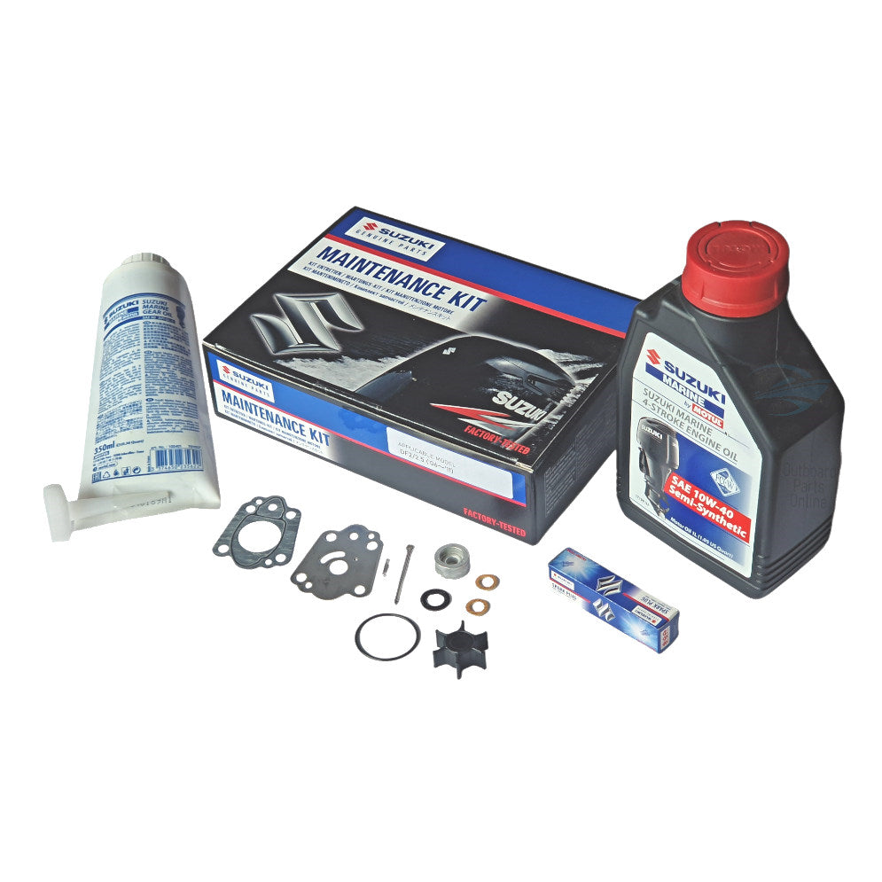 Ultimate Suzuki DF2.5 Outboard Maintenance Kit with Oils