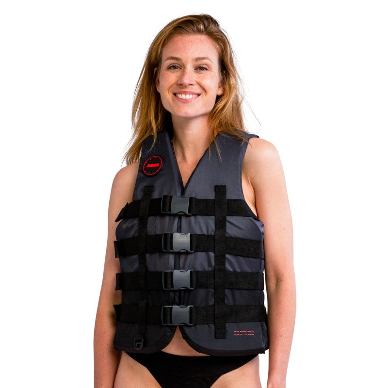 Jobe 4 Buckle Life Vest - Black (Various Sizes)