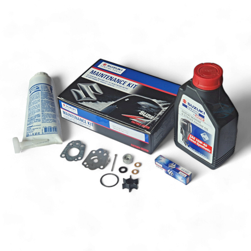 Ultimate Suzuki DF2.5 Outboard Maintenance Kit with Oils (~ 2010)