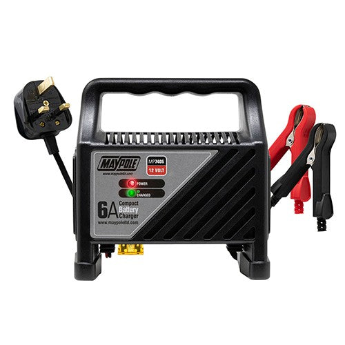 Maypole 6 amp Compact Battery Charger