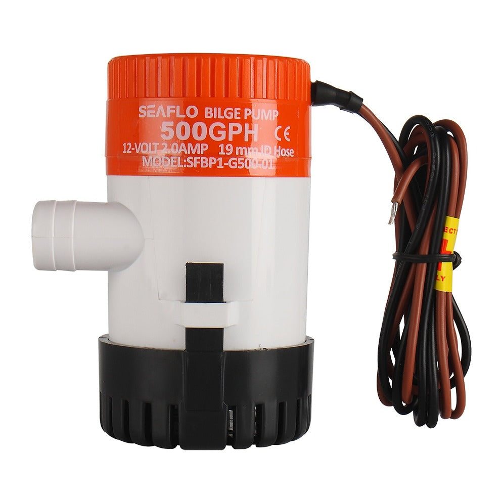 Seaflo Manual Bilge Pump - 12v 500Gph