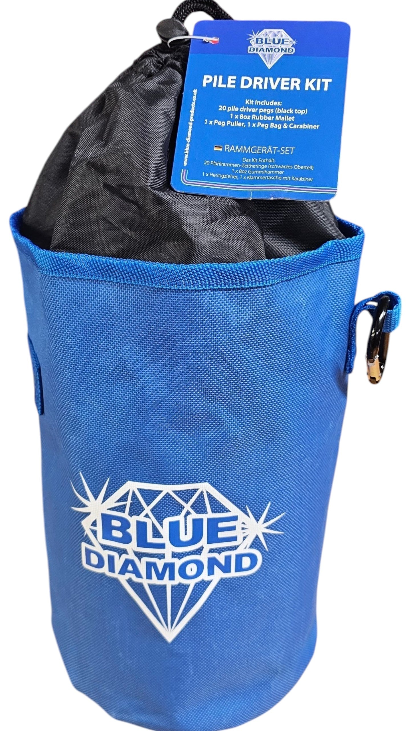 Blue Diamond Pile Driver Tent Peg Kit