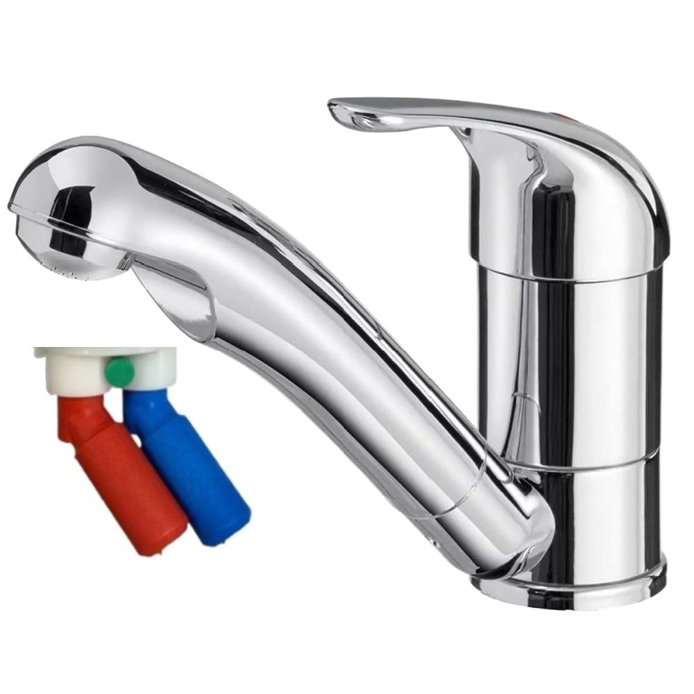 Reich Carino Caravan Mixer Tap Chrome Smooth Fittings N516S