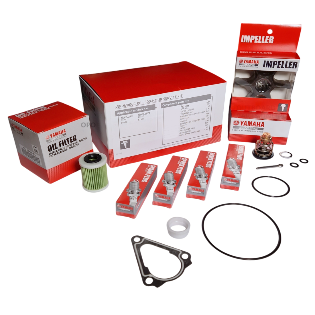 Yamaha Maintenance Kit 300hr for F150D & F150F