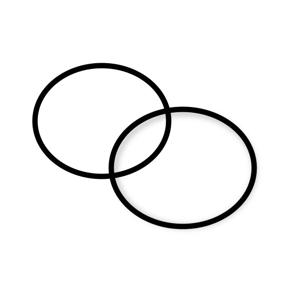 Watermaster®/Carver® O-rings - Set of 2