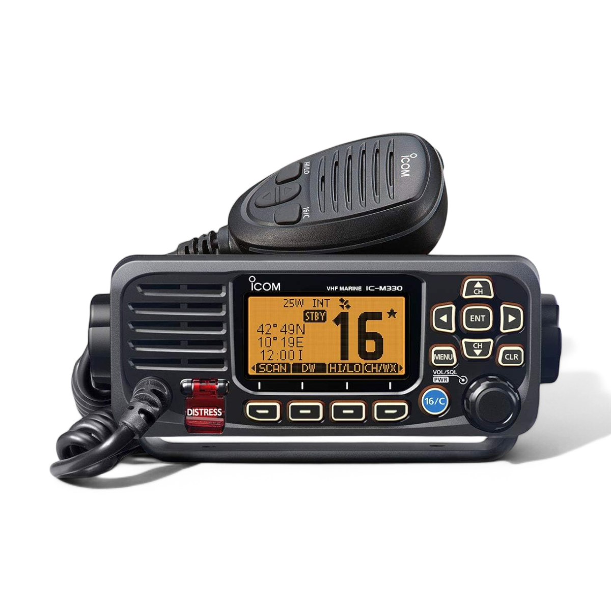 Icom Compact VHF/DSC Marine Radio - IC-M330GE